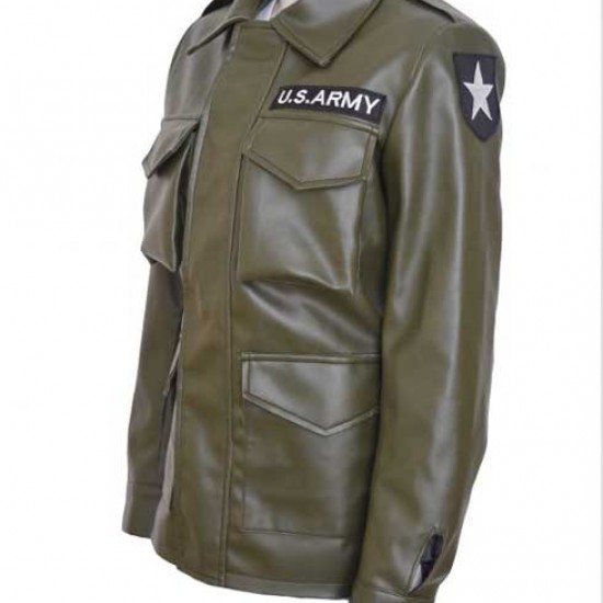 Kim Kardashian Army Green Jacket             