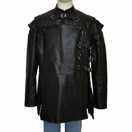 Kit Harington Game of Thrones Jon Snow Leather Jacket        