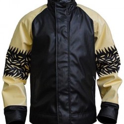 Kung Fury Cobra Jacket David Hasselholf Cobra Leather Jacket