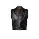 LV Sleeveless Grained Leather Biker Vest LV Sleeveless Grained Leather Biker Vest