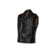 LV Sleeveless Grained Leather Biker Vest LV Sleeveless Grained Leather Biker Vest