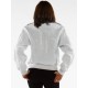 Ladies Pelle Pelle MB Bomber Leather White Jacket Ladies Pelle Pelle MB Bomber Leather White Jacket