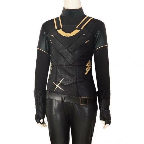 Lady Loki Cosplay Sylvie Enchantress Loki Variant Costume Outfits Horns Crown Lady Loki Cosplay Sylvie Enchantress Loki Variant Costume Outfits Horns Crown