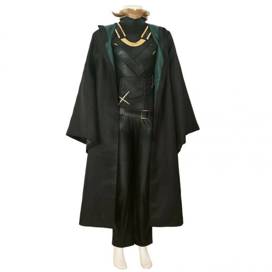 Lady Loki Cosplay Sylvie Enchantress Loki Variant Costume Outfits Horns Crown Lady Loki Cosplay Sylvie Enchantress Loki Variant Costume Outfits Horns Crown