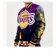 Los Angeles Lakers Black Pyramid Letterman Jacket Los Angeles Lakers Black Pyramid Letterman Jacket