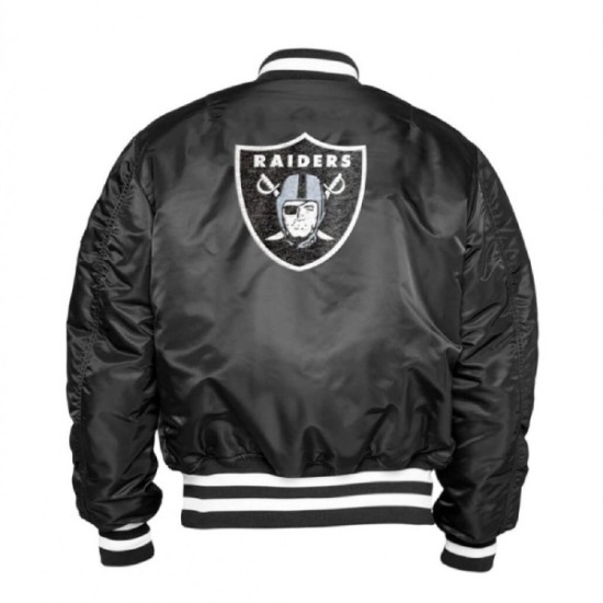 Las Vegas Raiders X New Era MA-1 Bomber Jacket Las Vegas Raiders X New Era MA-1 Bomber Jacket