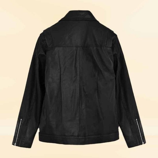 Lebron James Leather Jacket Men Celebrity Jacket