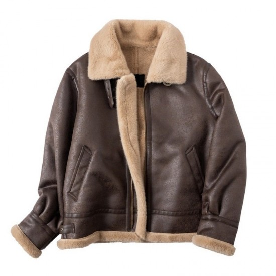 Leon Kennedy Resident Evil Remake 4 Bomber Leather Winter Jacket Leon Kennedy Resident Evil Remake 4 Bomber Leather Winter Jacket