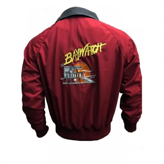 Lifeguard Baywatch Bomber Jacket