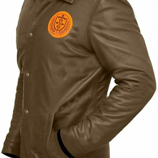 Loki 2021 TVA The Variant Cosplay Tom Hiddleston Prison Leather Jacket Loki 2021 TVA The Variant Cosplay Tom Hiddleston Prison Leather Jacket