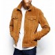 Longmire-Sheriff Men's Brown Suede Leather Jacket Longmire-Sheriff Men's Brown Suede Leather Jacket