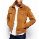 Longmire-Sheriff Men's Brown Suede Leather Jacket