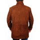 Sheriff Walt Robert Taylor Real Suede Leather Coat