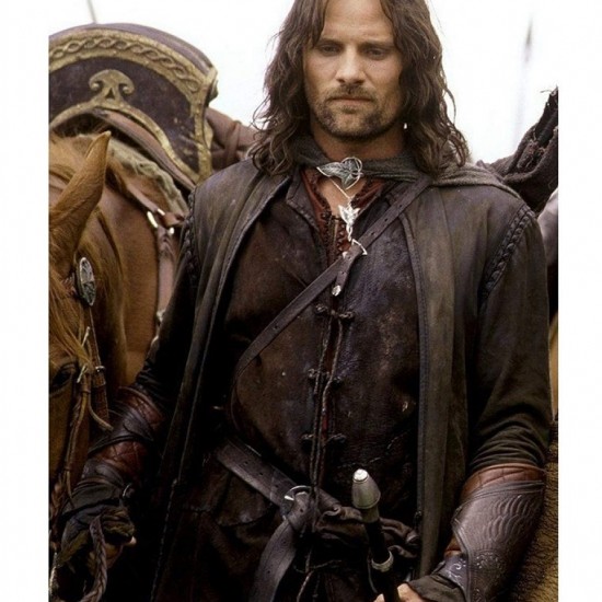 Lord of the Rings Aragorn The Leather Coat