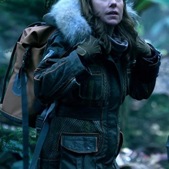Lost In Space Molly Parker Olive Green Jacket Lost In Space Molly Parker Olive Green Jacket
