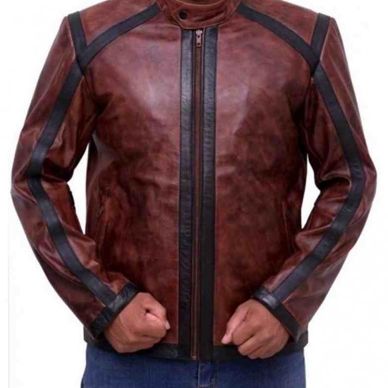Lucifer TV Series Dan Espinoza Brown Leather Jacket Lucifer TV Series Dan Espinoza Brown Leather Jacket