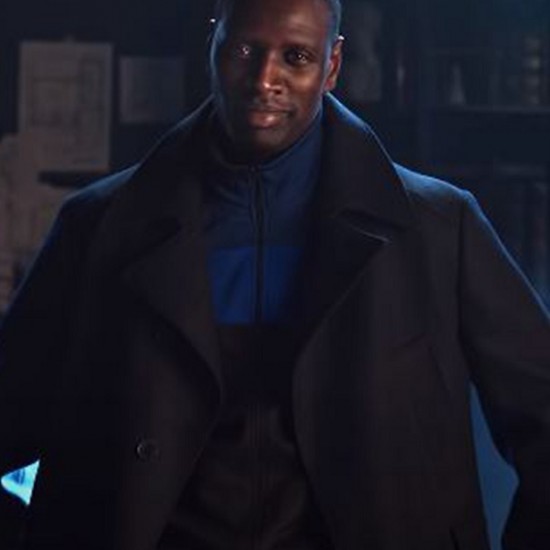 Lupin Omar Sy Coat Lupin Omar Sy Coat