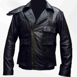 Mad Max Black Biker Leather Jacket