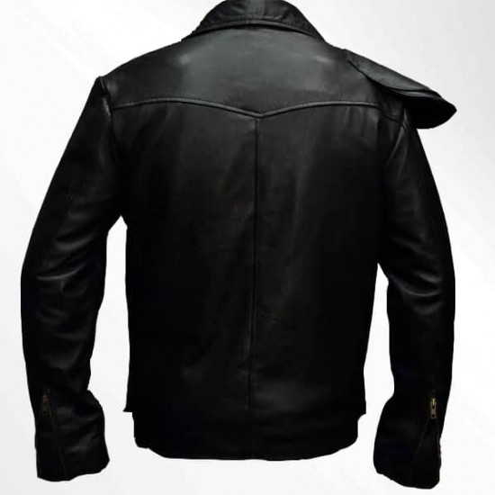 Mad Max Black Biker Leather Jacket