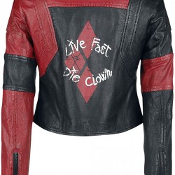 Margot Robbie Suicide Squad 2 Harley Quinn 2021 Cosplay Costume Short Jacket