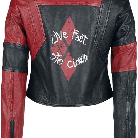 Margot Robbie Suicide Squad 2 Harley Quinn 2021 Cosplay Costume Short Jacket Margot Robbie Suicide Squad 2 Harley Quinn 2021 Cosplay Costume Short Jacket