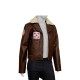 Mary Elizabeth Winstead Ahsoka Hera Syndulla Brown Leather Jacket