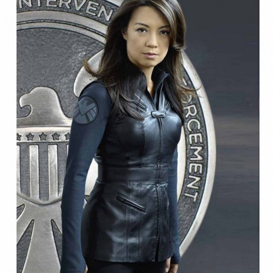 Melinda May Agents of Shield Leather Vest Melinda May Agents of Shield Leather Vest