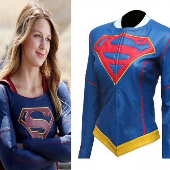 Melissa Benoist Supergirl Leather Jacket          