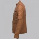 Men Sheepskin Tan Leather Jacket Men Sheepskin Tan Leather Jacket