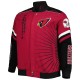 Mens Arizona Cardinals Carl Banks Extreme Redzone Varsity Jacket