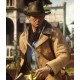 Men's Arthur Morgan Genuine Leather Jacket Coat Men's Arthur Morgan Genuine Leather Jacket Coat