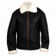 Men's Aviator B3 Ginger Sheepskin Leather Bomber Jacket