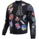 Mens Black 2022 NBA All-Star Game Full Zip Varsity Jacket