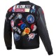 Mens Black 2022 NBA All-Star Game Full Zip Varsity Jacket