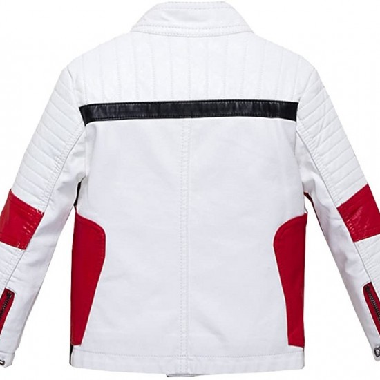 Men's Casual Red And White Bruce Lee Popular Vintage Classic Jacket Men's Casual Red And White Bruce Lee Popular Vintage Classic Jacket