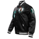 Men's Celtics Retro Classic Black Satin Jacket Men's Celtics Retro Classic Black Satin Jacket