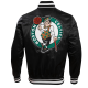 Men's Celtics Retro Classic Black Satin Jacket Men's Celtics Retro Classic Black Satin Jacket