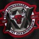 Men's Chicago Bulls Black Out Collection Varsity Jacket Men's Chicago Bulls Black Out Collection Varsity Jacket