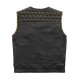 Men's Club Style Leather Vest