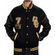 Men's Cyborg Justice League Letterman Varsity Jacket Men's Cyborg Justice League Letterman Varsity Jacket