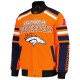 Men's Denver Broncos G-III Sports by Carl Banks Orange Power Jacket Men's Denver Broncos G-III Sports by Carl Banks Orange Power Jacket