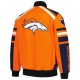 Men's Denver Broncos G-III Sports by Carl Banks Orange Power Jacket Men's Denver Broncos G-III Sports by Carl Banks Orange Power Jacket