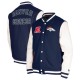 Men's Denver Broncos New Era Varsity Full-Snap Jacket Mens Denver Broncos New Era Varsity Full-Snap Jacket