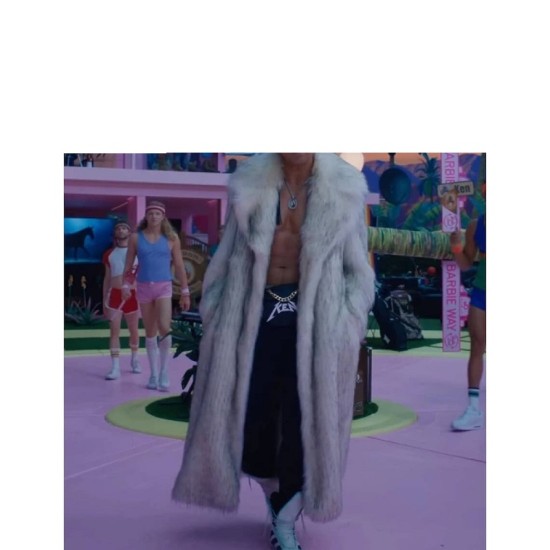 Mens Fur Men Coat Winter Outwear Long Overcoat