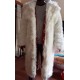 Mens Fur Men Coat Winter Outwear Long Overcoat
