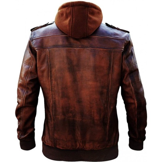 Mens Jacket Cafe Racer Brando Vintage Motorcycle Retro Biker Leather Collection