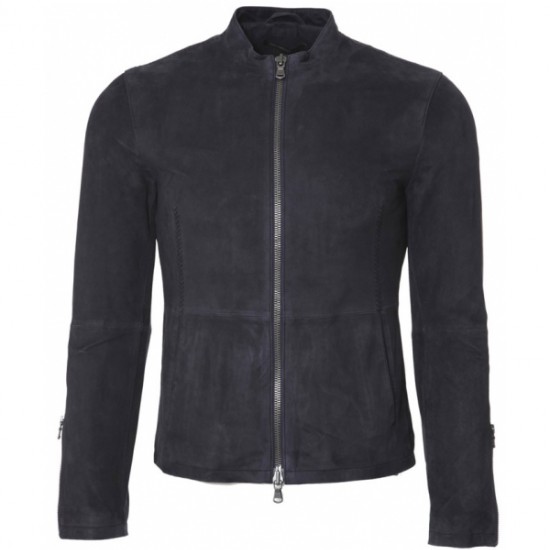 Men's James Bond Spectre Daniel Craig Black Slim-fit Style Suede Leather Jacket Men's James Bond Spectre Daniel Craig Black Slim-fit Style Suede Leather Jacket