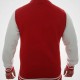 Mens Kavinsky Electro Varsity Red and White Jacket
