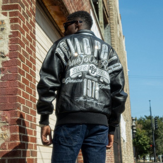 Men's Pelle Pelle True To Our Roots Leather Jacket Men's Pelle Pelle True To Our Roots Leather Jacket