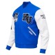 Men's Pro Standard Royal Hampton Pirates Classic Varsity Jacket Mens Pro Standard Royal Hampton Pirates Classic Varsity Jacket